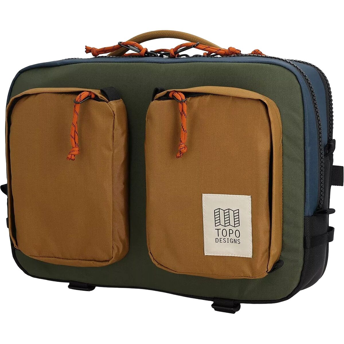 Topo Designs Global Briefcase Olive/Dark Khaki