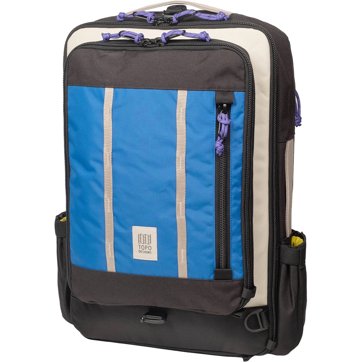 Image of Topo Designs Global Travel 30L Bag Classic Blue/Bone White, One Size