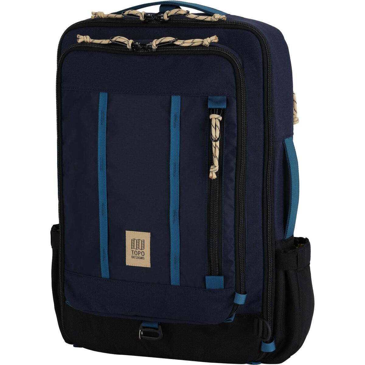 Image of Topo Designs Global Travel 30L Bag Navy/Sahara, One Size