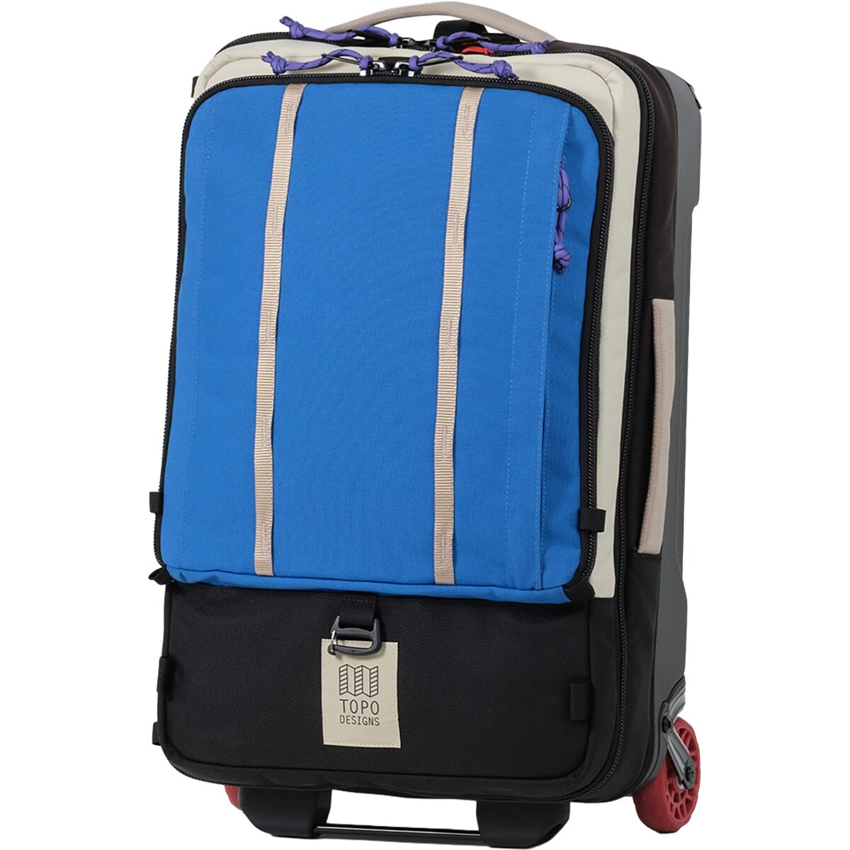 Topo Designs Topo Designs Global Travel 44L Roller Bag Classic Blue/Bone White, One Size