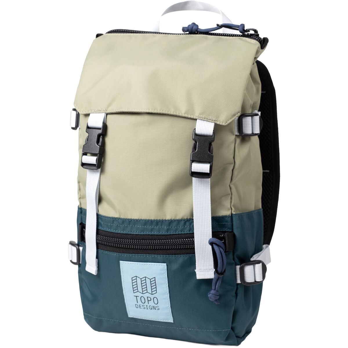 Image of Topo Designs Mini Rover 10L Pack Oil Green/Dark Pine, One Size