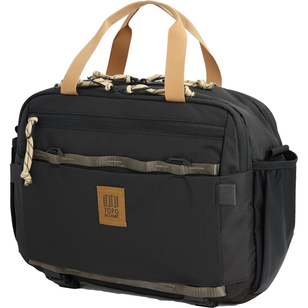 Image of Topo Designs Mountain Cross Pack Black/Neutral, One Size