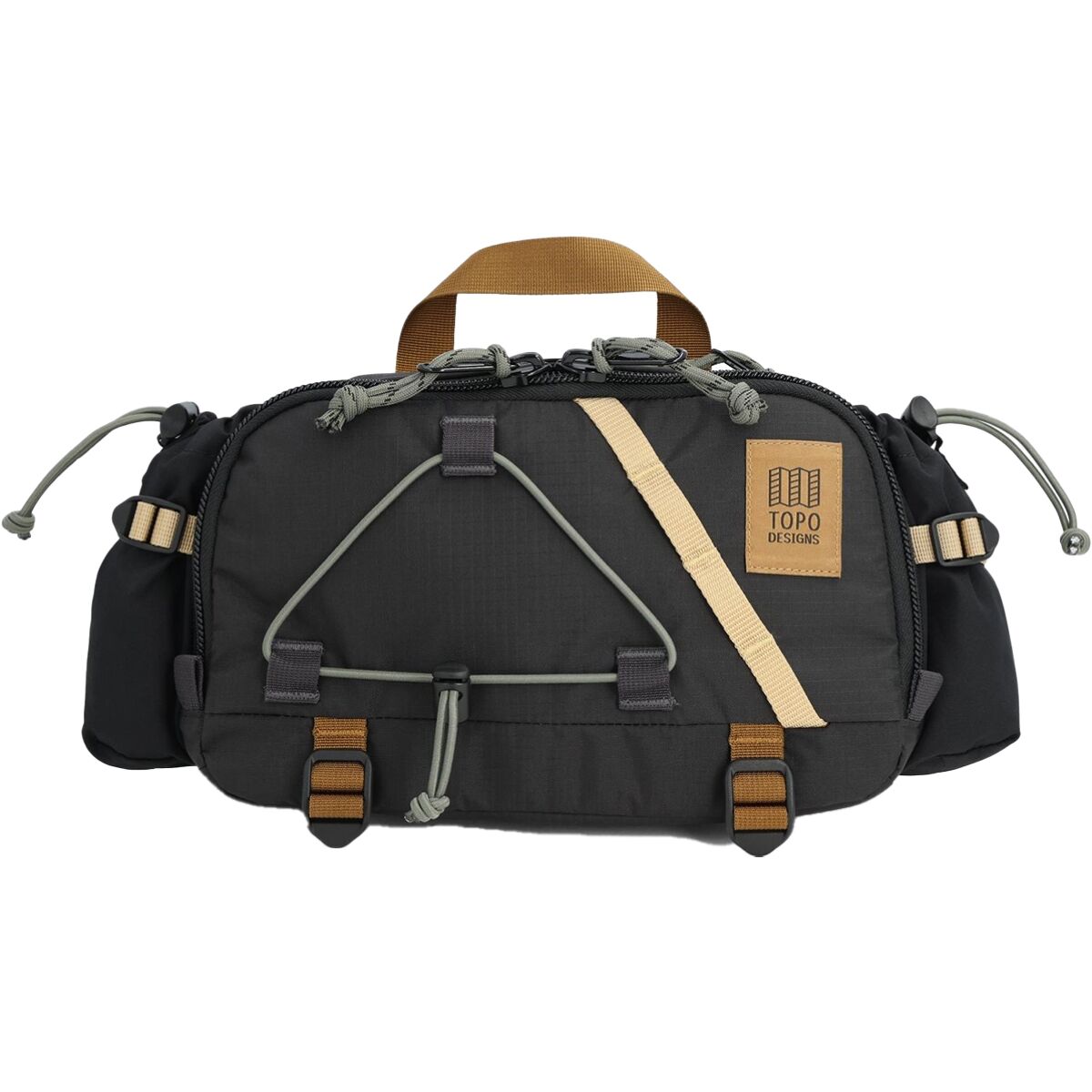 Image of Topo Designs Mountain Hydro Hip Pack Black/Neutral, One Size