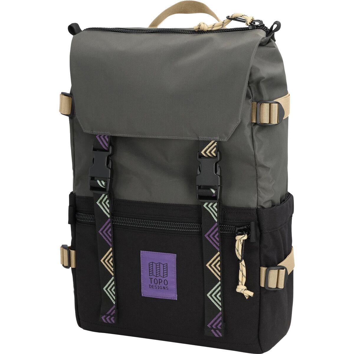 Image of Topo Designs Rover 20L Pack Asphalt/Black, One Size