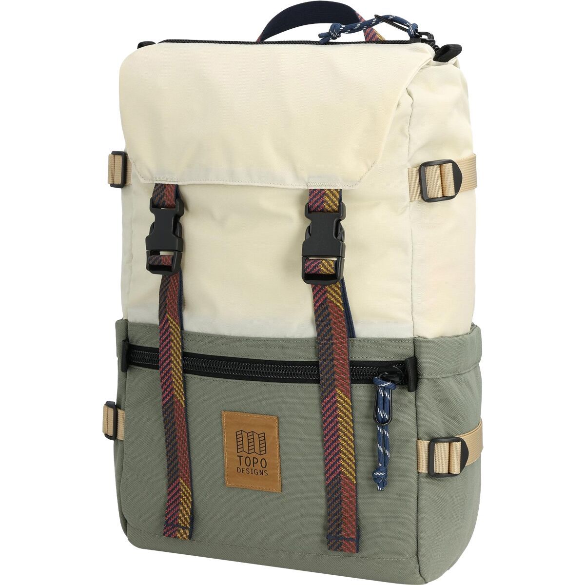Image of Topo Designs Rover 20L Pack Bone White/Beetle, One Size