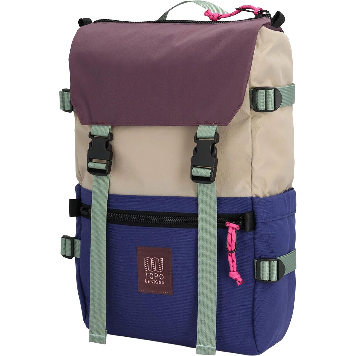 Image of Topo Designs Rover 20L Pack Cobblestone/Aura, One Size