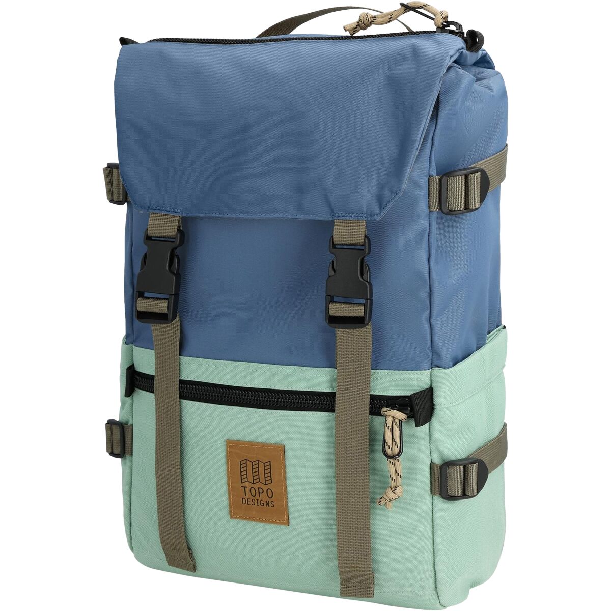 Image of Topo Designs Rover 20L Pack Stone Blue/Ash Green, One Size