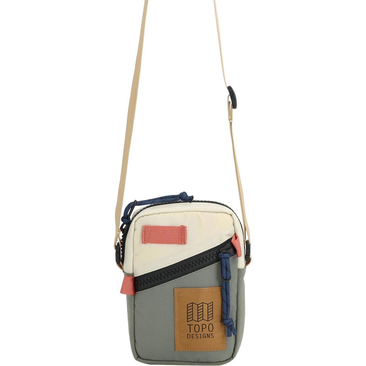 Image of Topo Designs Mini Shoulder Bag Bone White/Beetle, One Size