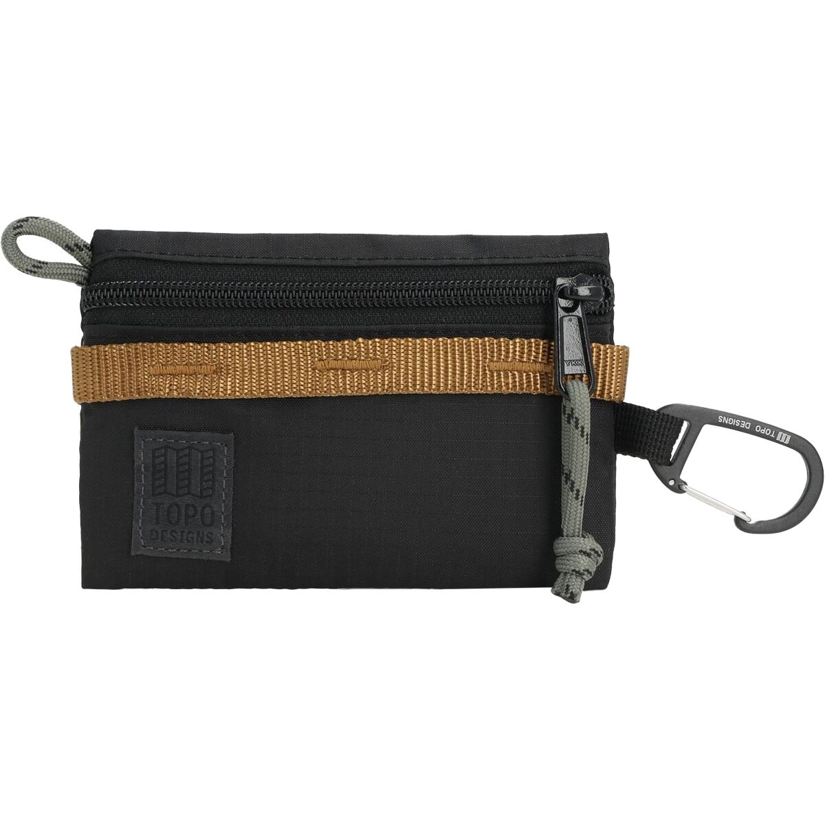 Image of Topo Designs Mountain Accessory Bag Black/Neutral, Micro