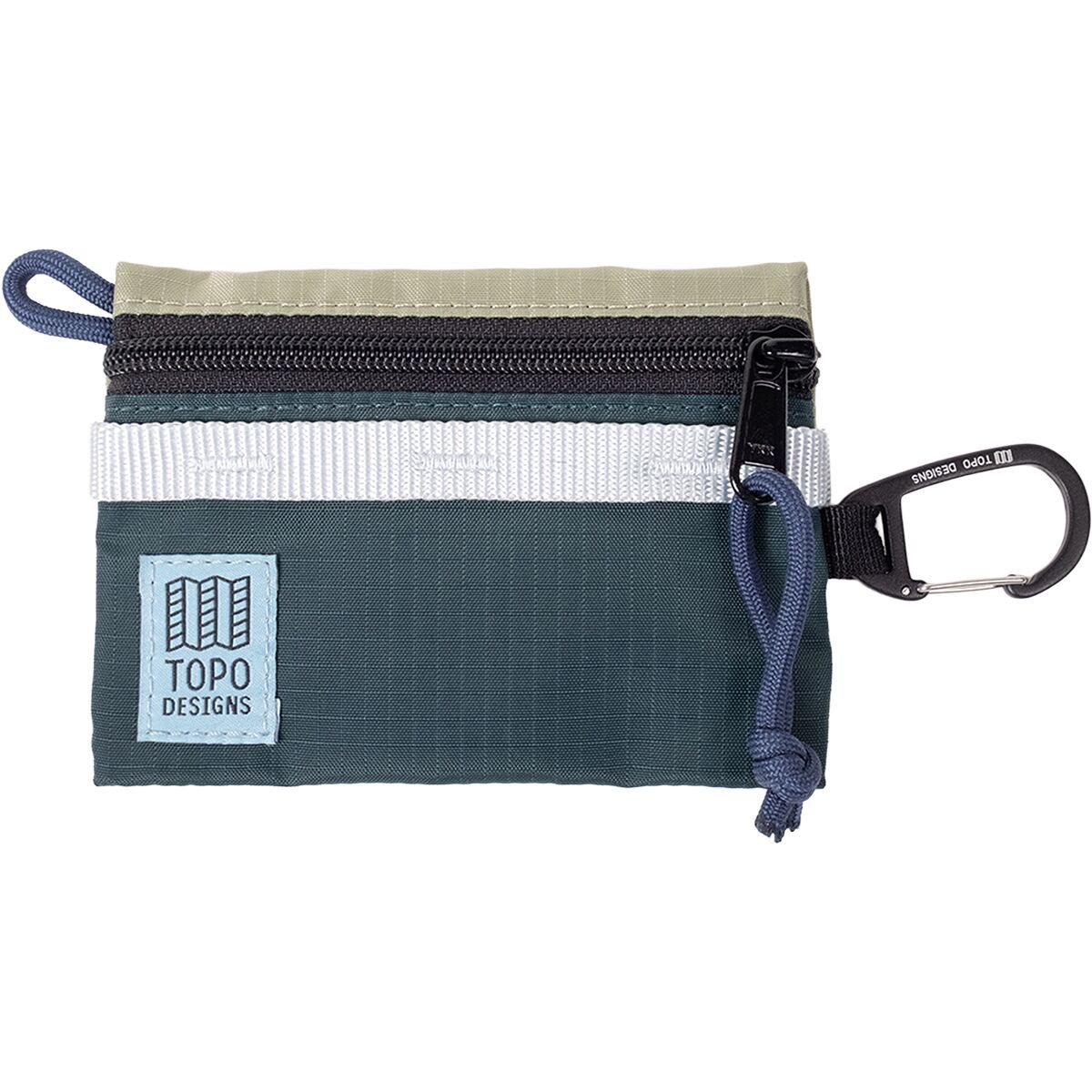 Image of Topo Designs Mountain Accessory Bag Oil Green/Dark Pine, Micro