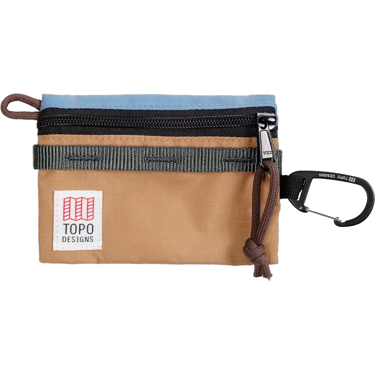 Image of Topo Designs Mountain Accessory Bag River Blue/Brown Oak, Micro