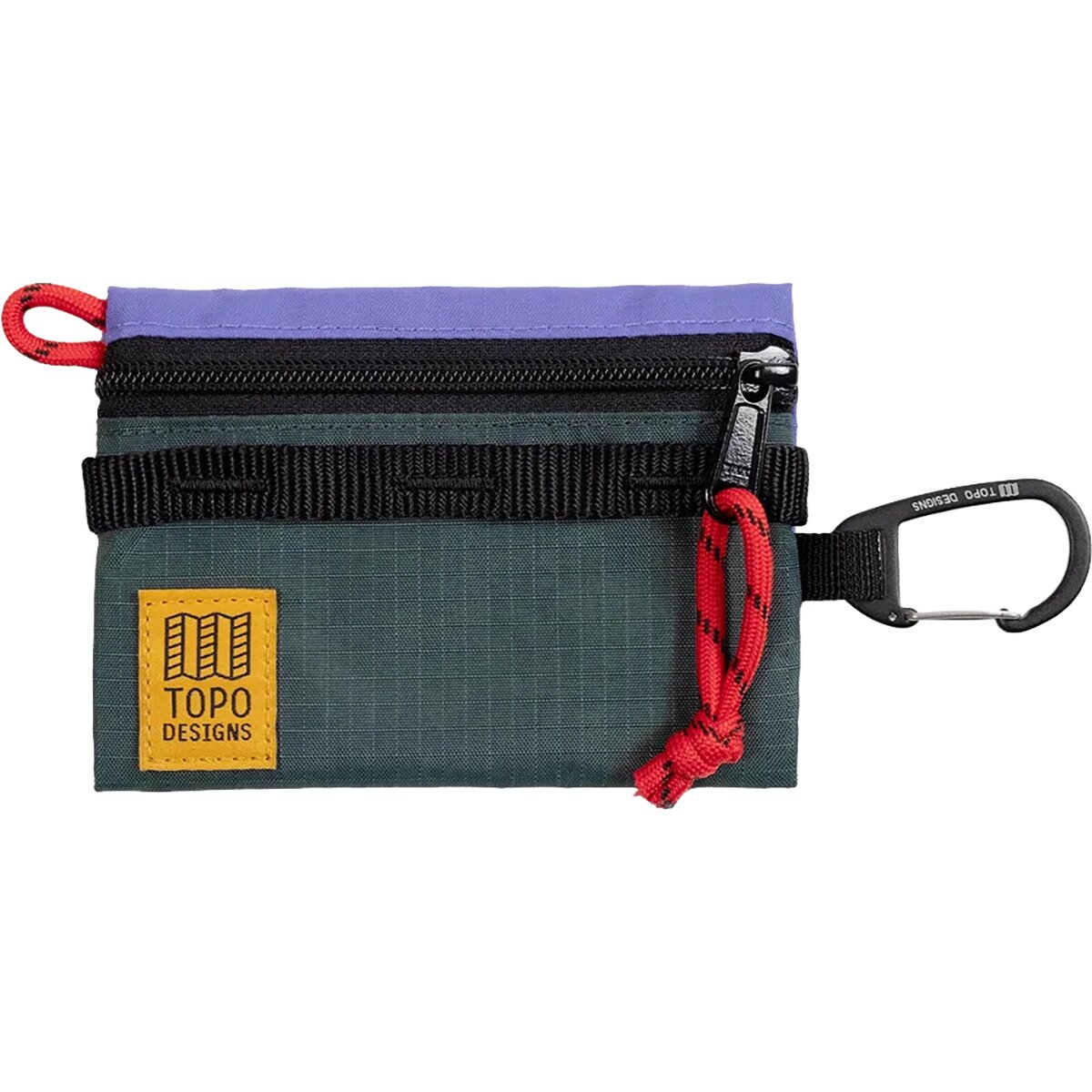 Image of Topo Designs Mountain Accessory Bag Very Peri/Forest, Micro