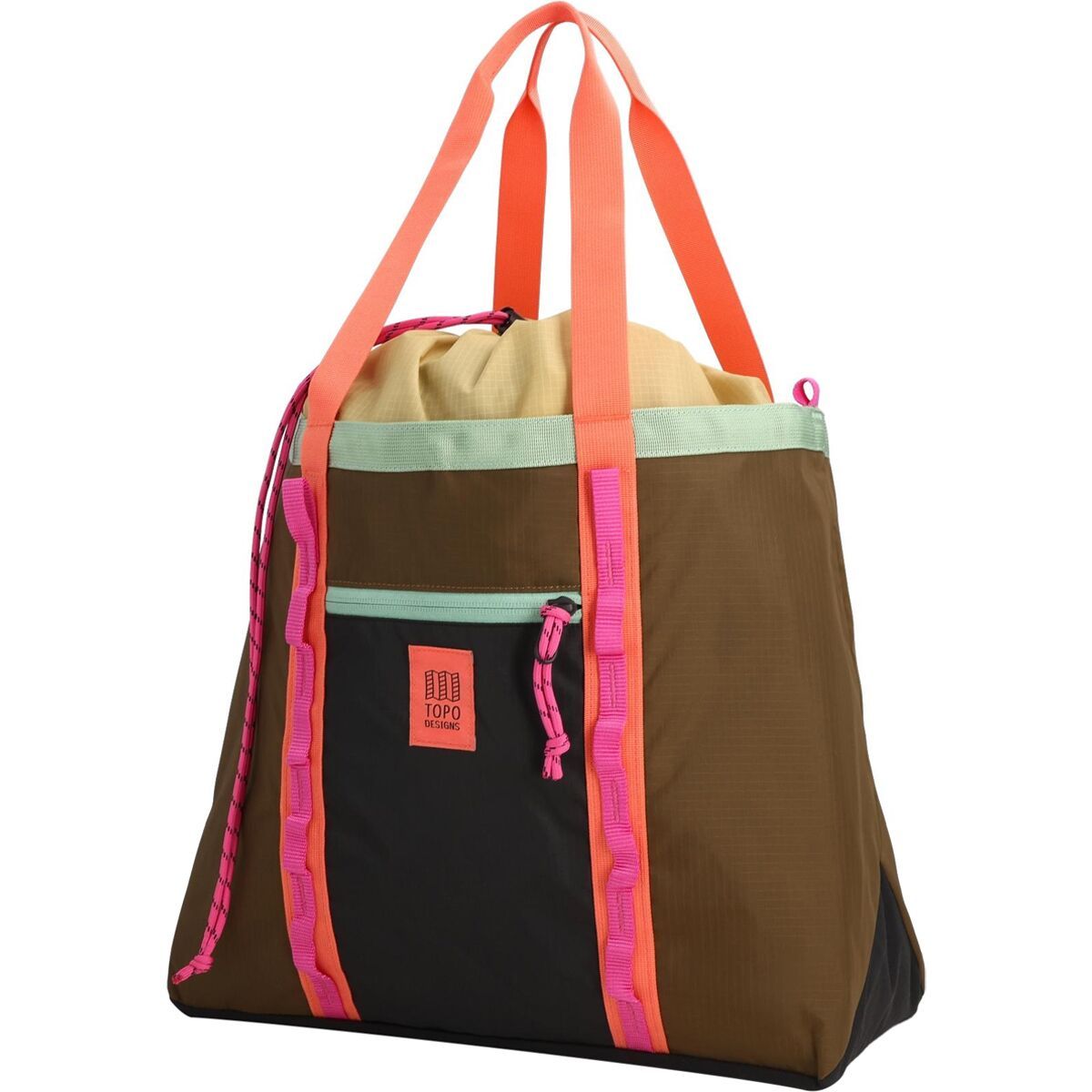 Image of Topo Designs Mountain Utility Tote Desert Palm/Sahara, One Size