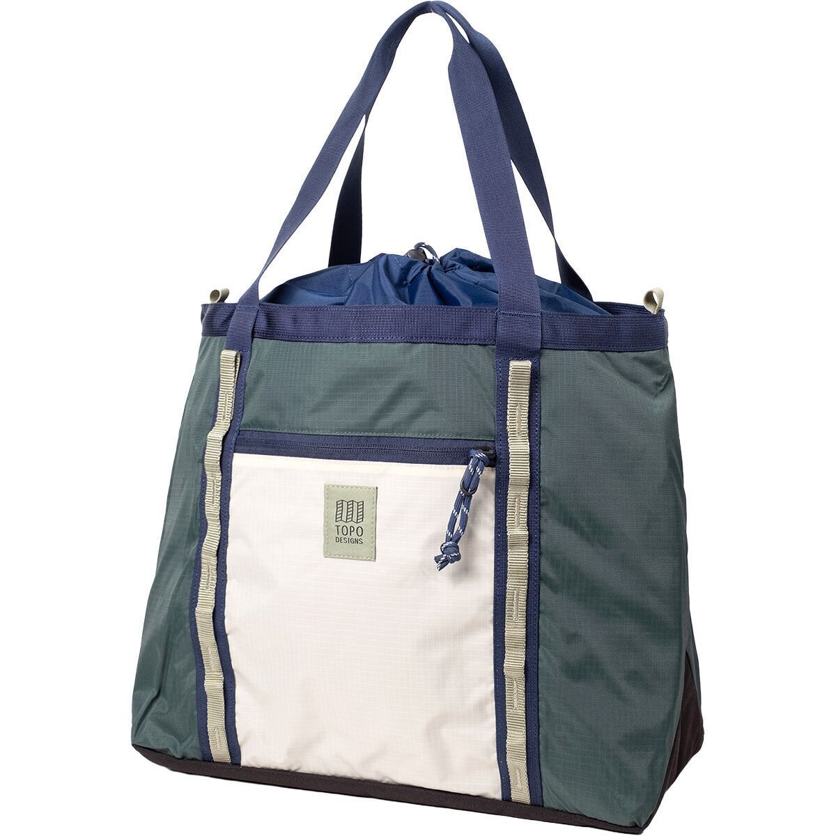 Image of Topo Designs Mountain Utility Tote Forest/Bone White, One Size
