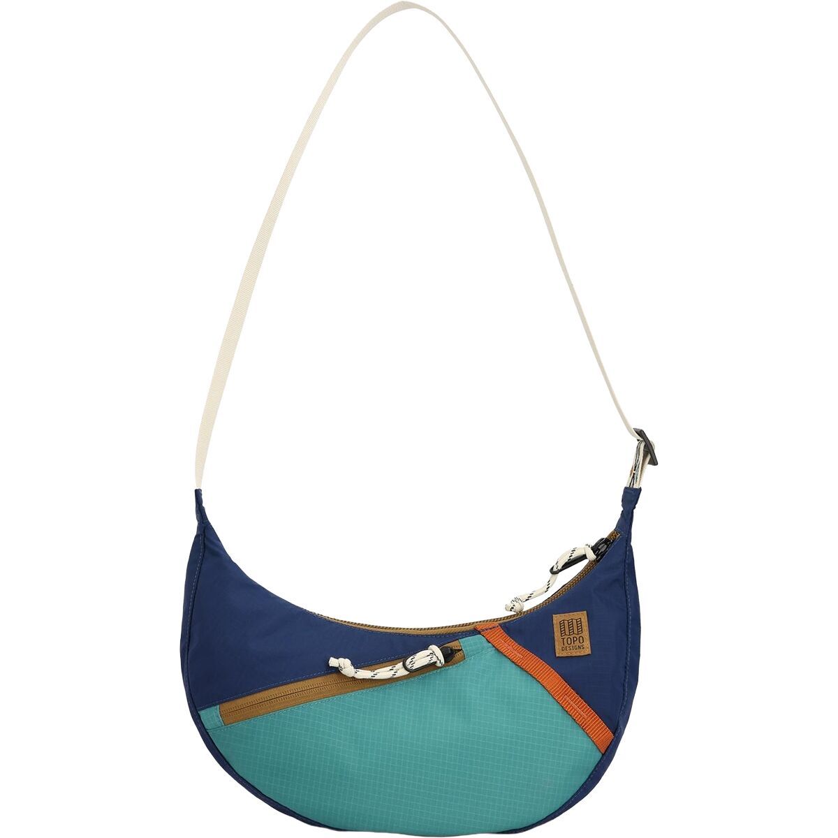 Image of Topo Designs Moonlight Crossbody Bag - Women's Midnight/Caribbean, One Size