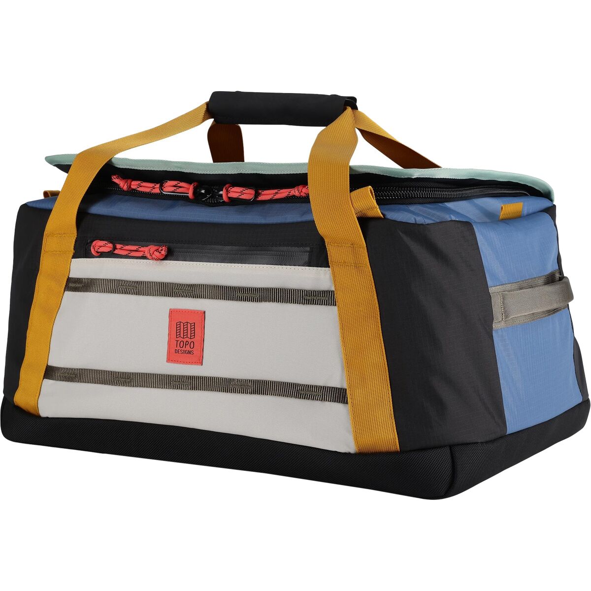Topo Designs Topo Designs Mountain 40L Duffel Bag Stone Blue/Bone White, One Size