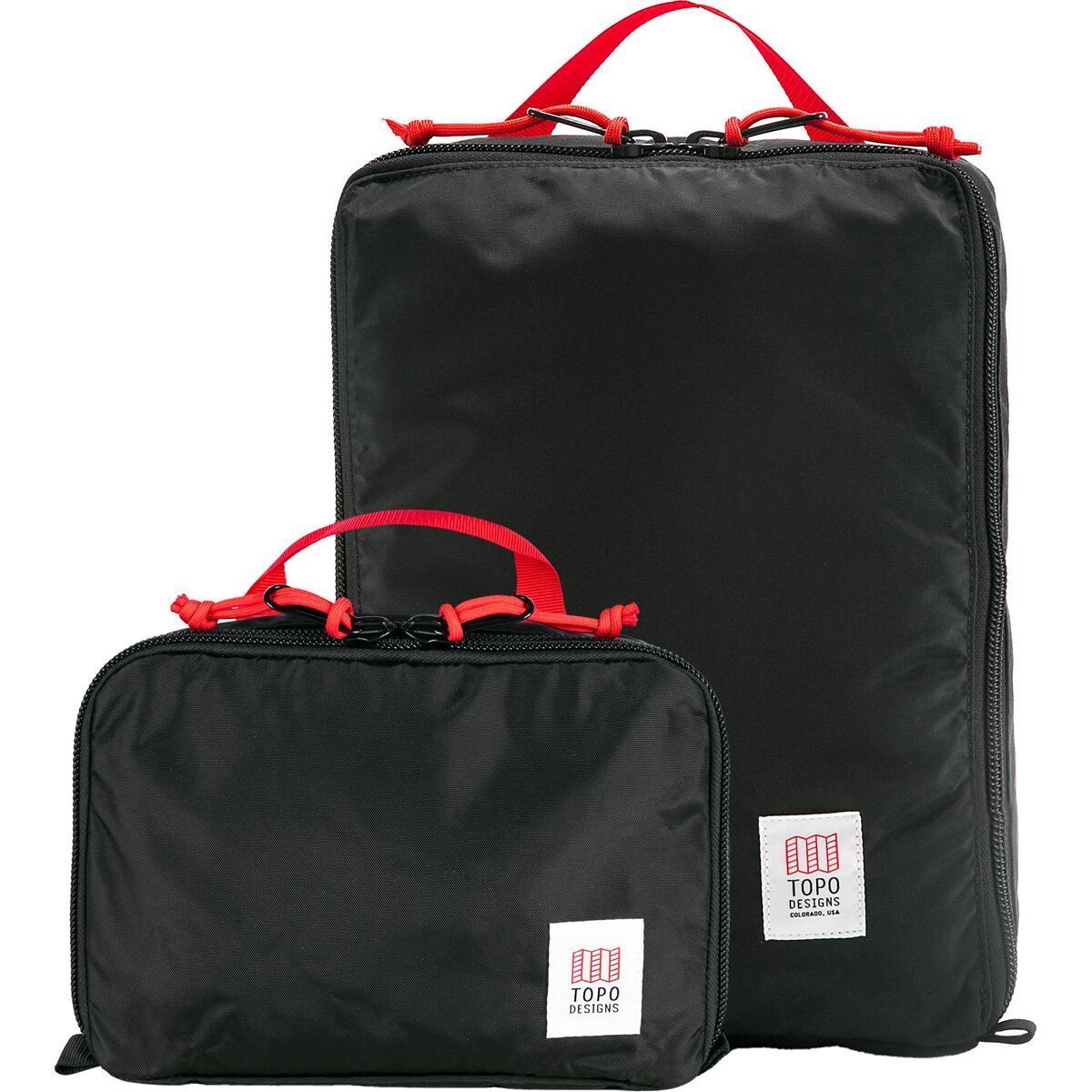 Topo Designs Pack Bag - 2-pack Black/Black