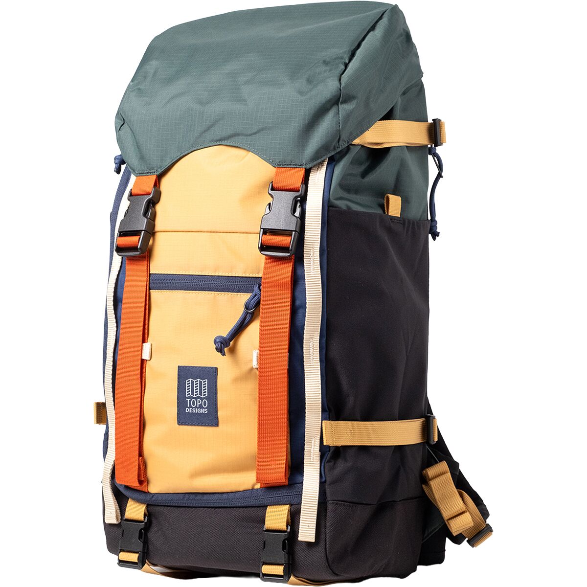 Image of Topo Designs Rover Trail 22L Pack Forest/Goldenrod, One Size