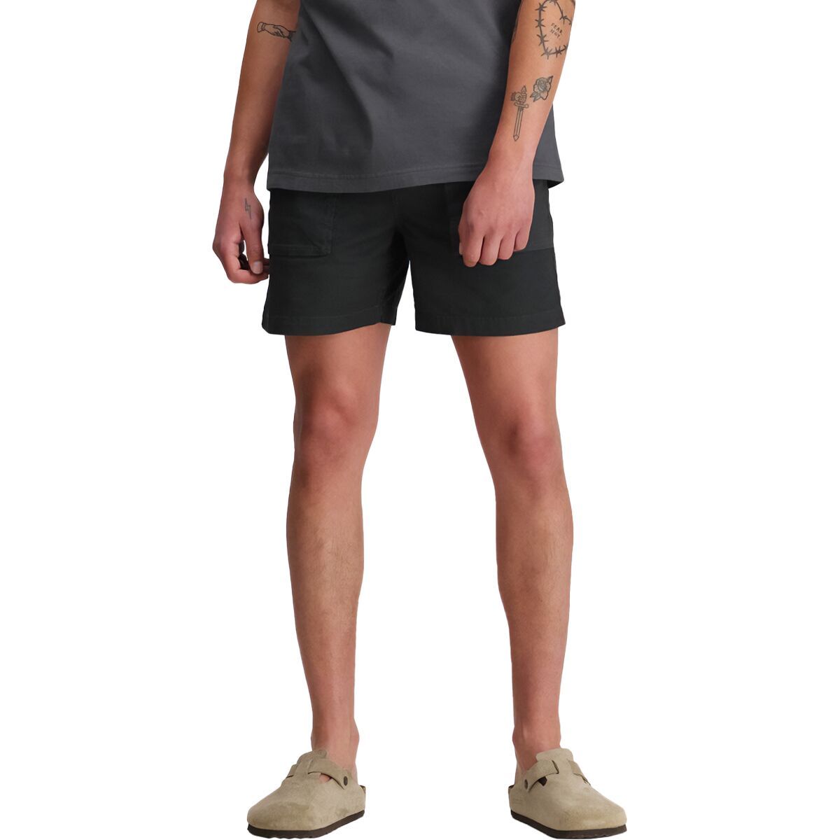Image of Topo Designs Dirt Desert Short - Men's Asphalt, L