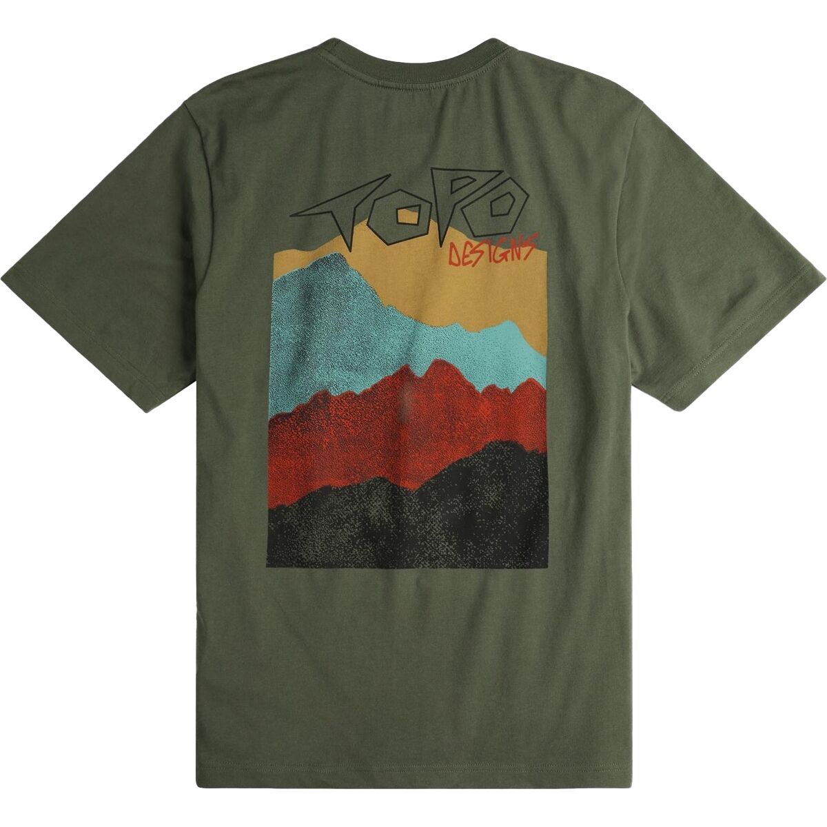 Topo Designs Topo Designs Perspective T-Shirt - Men's Beetle, S