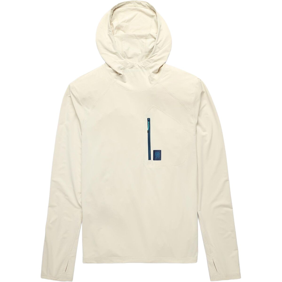 Image of Topo Designs Sun Hoodie - Men's Bone White, S