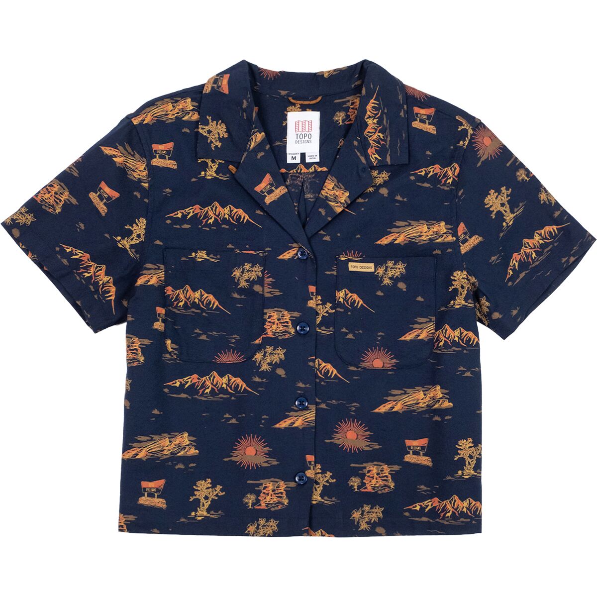 Image of Topo Designs Daytripper Shirt - Women's Westbound Midnight, XL