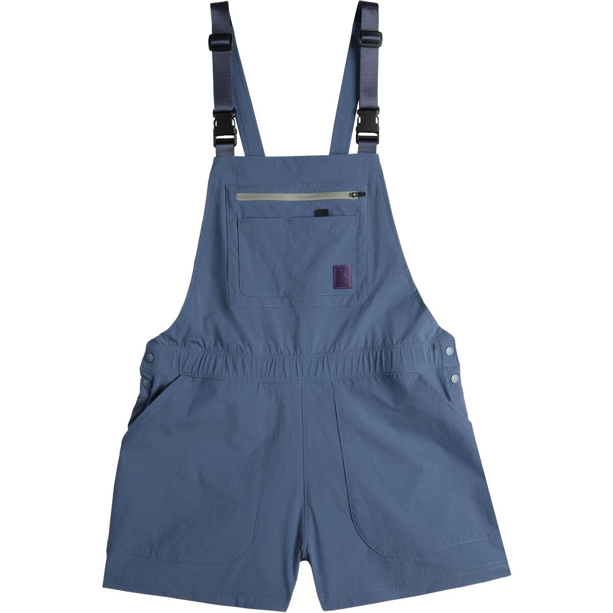 Image of Topo Designs Roads Romper - Women's Stone Blue, M