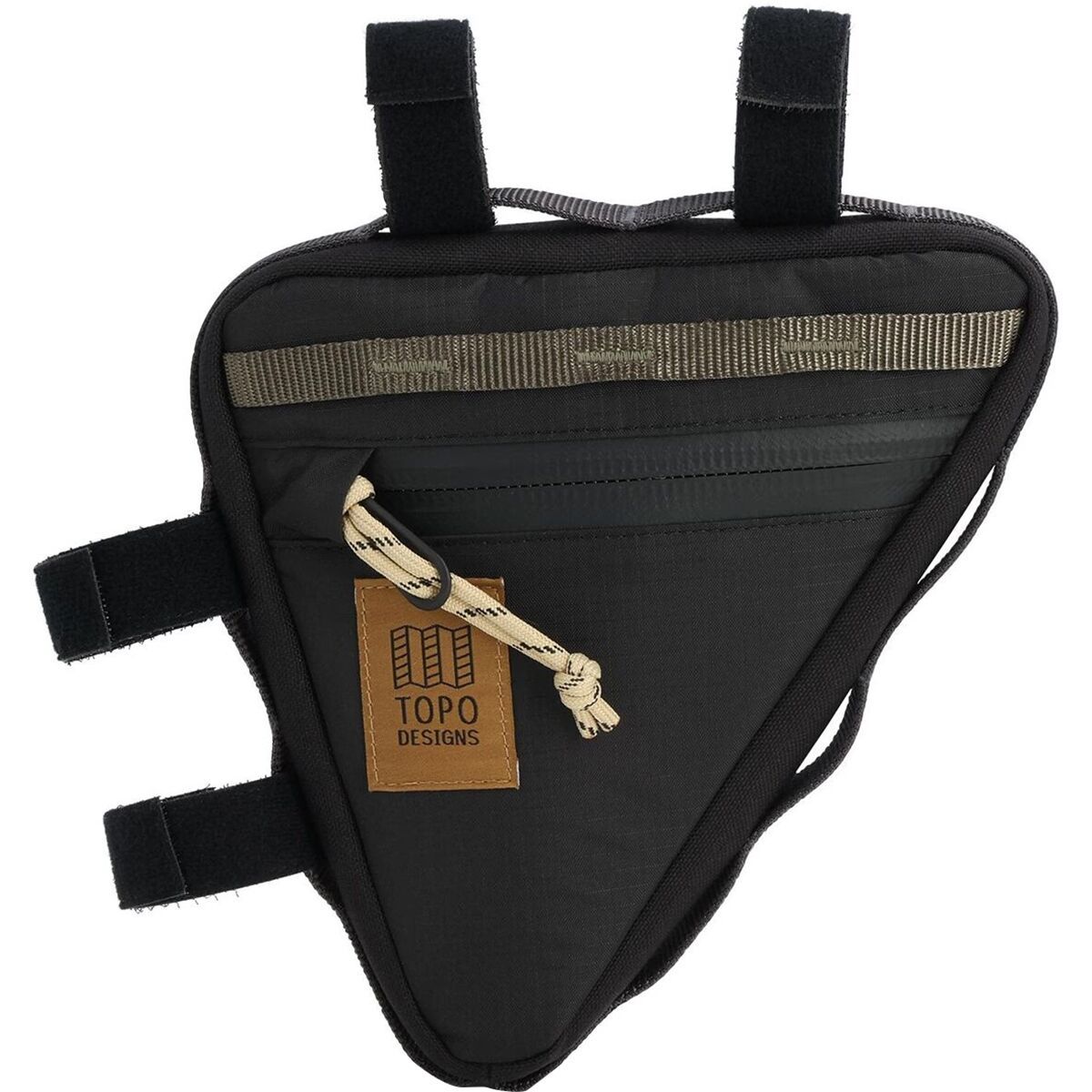 Image of Topo Designs Frame Bike Bag Black/Neutral, One Size