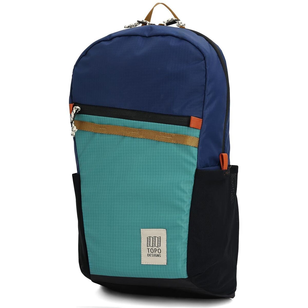 Topo Designs Peakview Packable Backpack Midnight/Caribbean, One Size