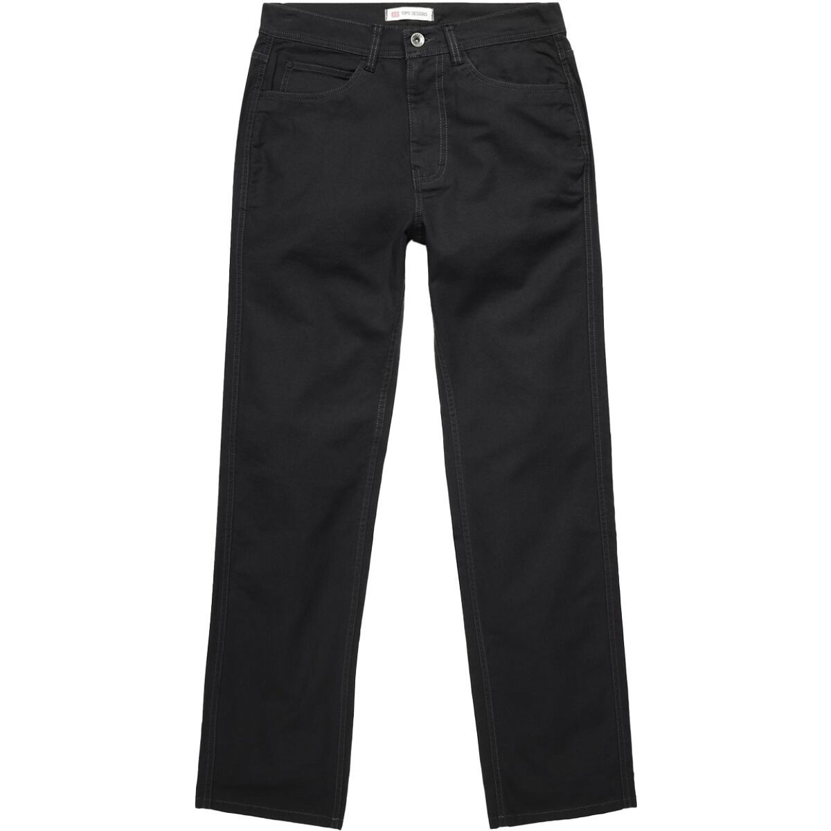 Image of Topo Designs Dirt 5-Pocket Classic Pant - Men's Black, 36x32