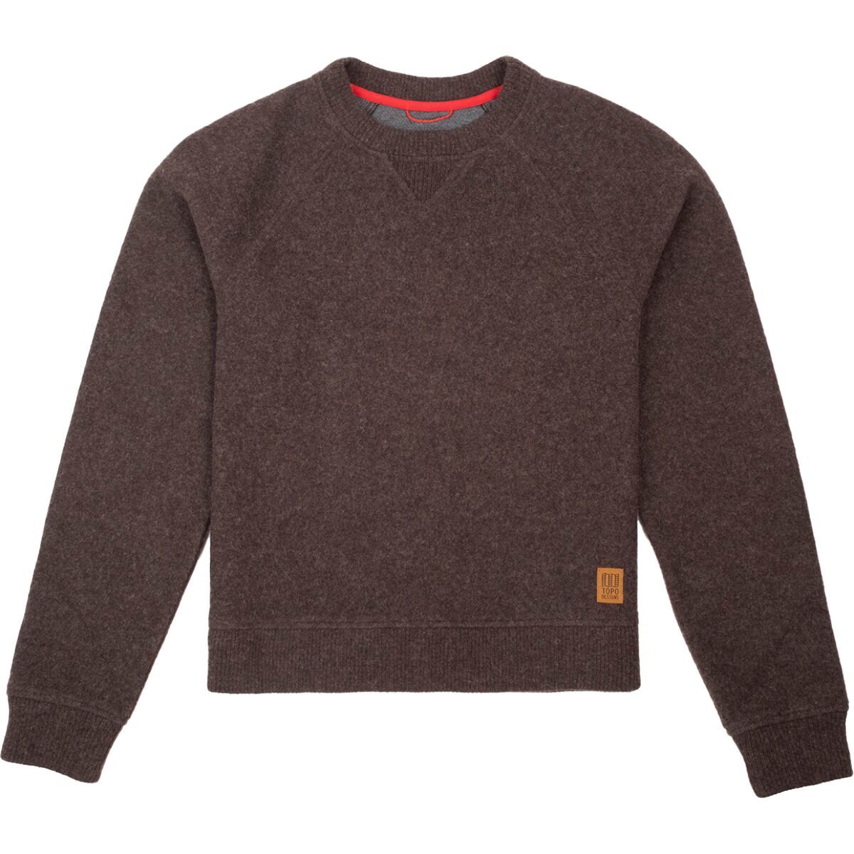 Topo Designs Global Wool Sweater - Women's Chocolate, XS