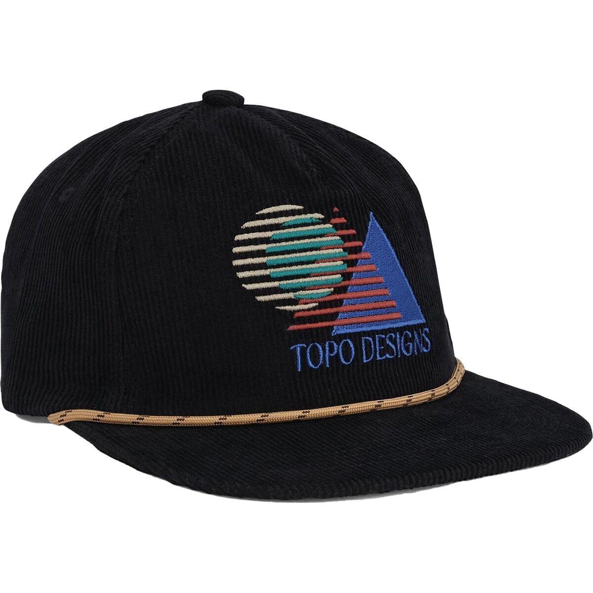 Image of Topo Designs Corduroy Trucker Hat Shadow/Black, One Size