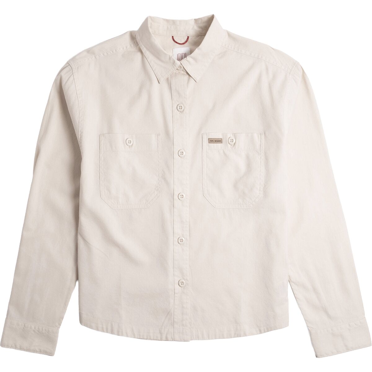 Image of Topo Designs Daytripper Long-Sleeve Shirt - Women's Bone White, M