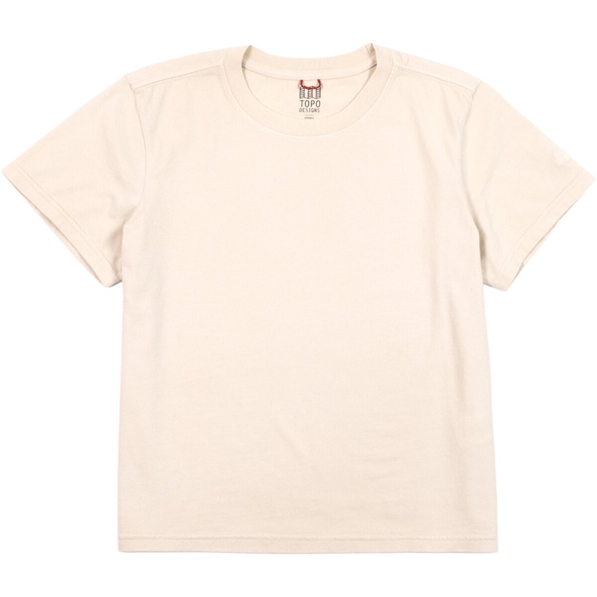 Image of Topo Designs Dirt T-Shirt - Women's Bone White, S