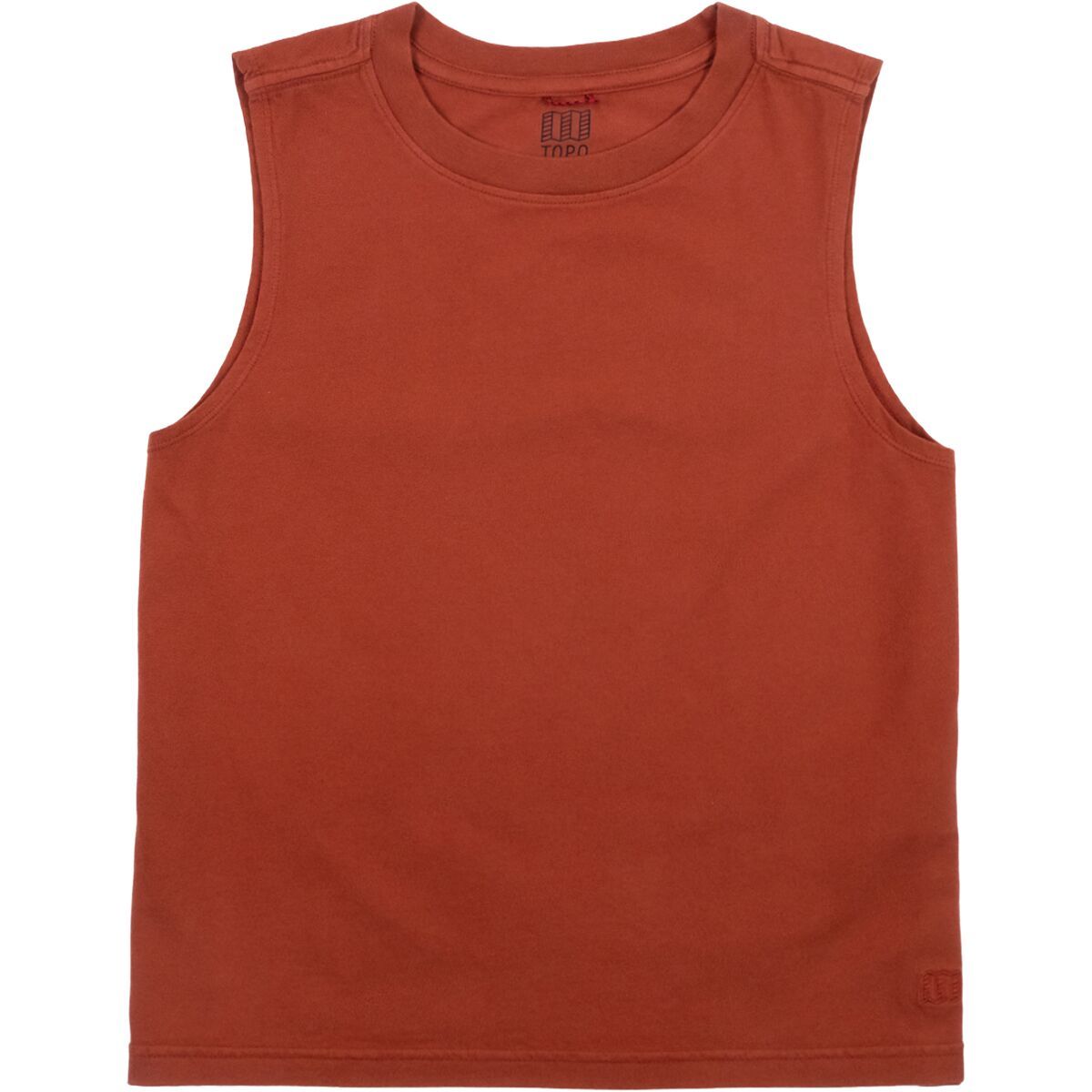 Image of Topo Designs Dirt Tank Top - Women's Terracotta, L