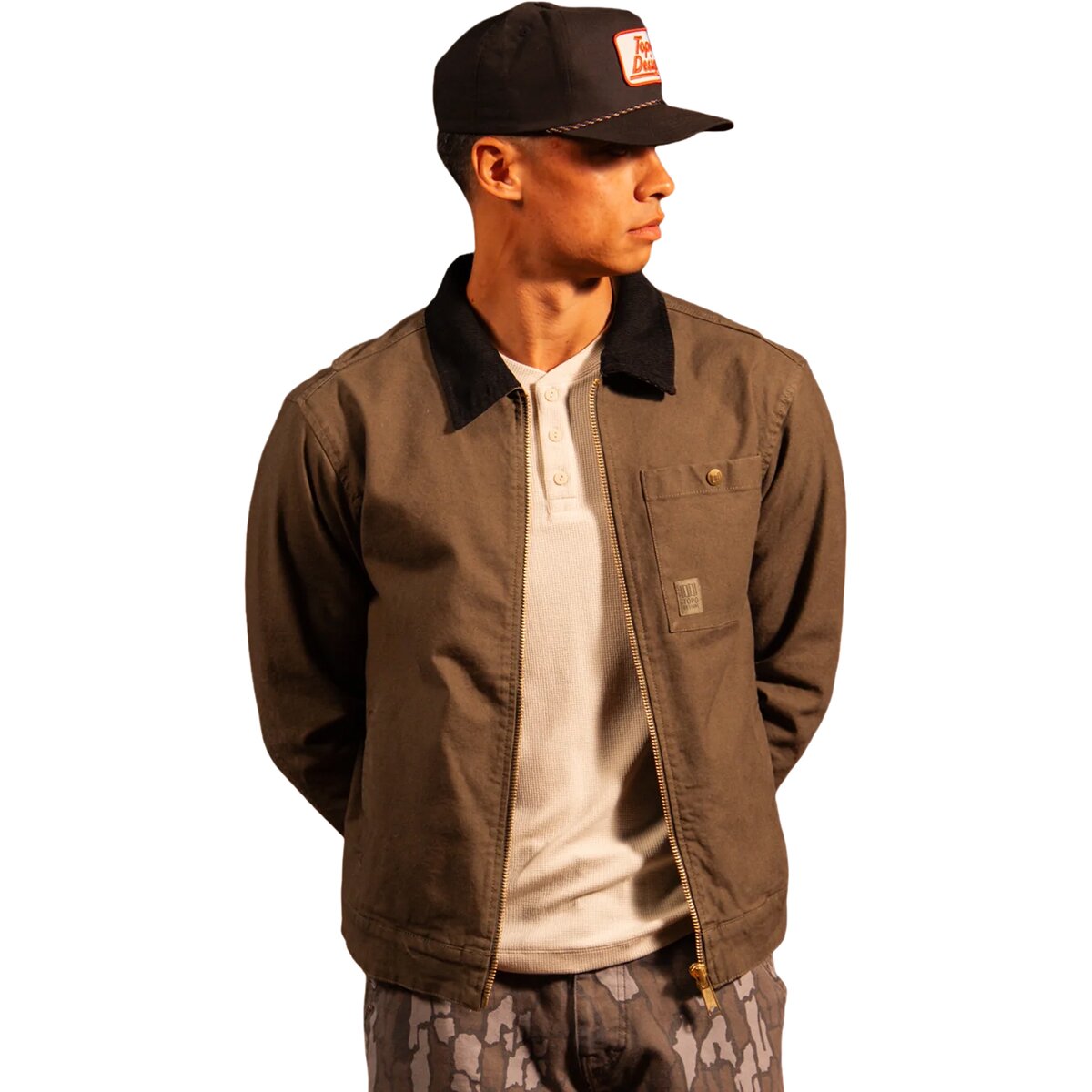 Image of Topo Designs Mt. West Ranch Jacket - Men's Dark Brown, XL