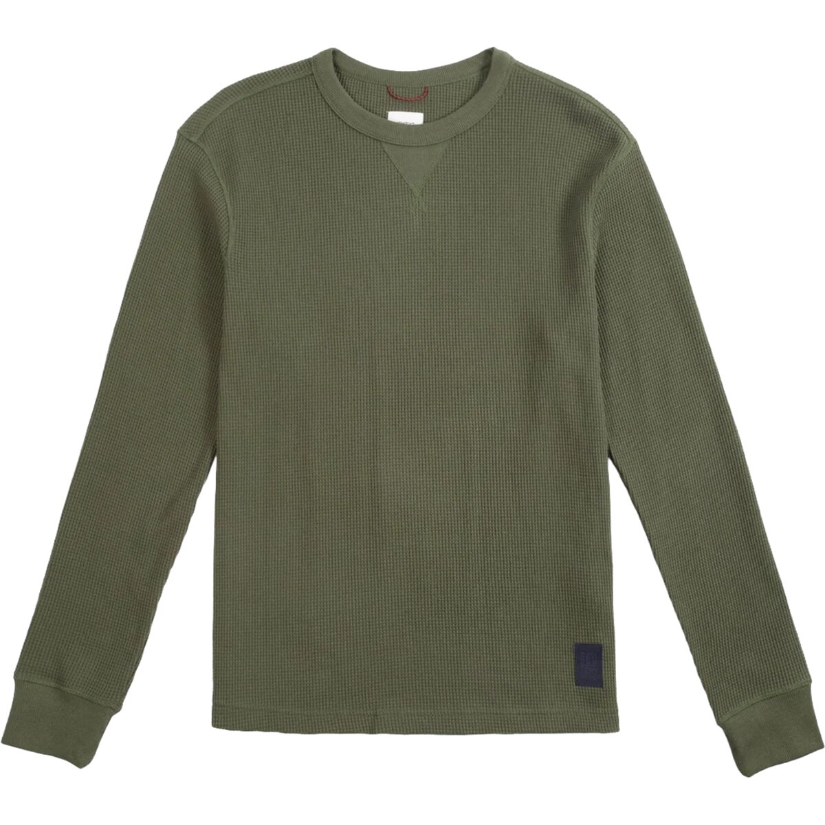 Image of Topo Designs Utility Waffle Crew Top - Men's Beetle, XL