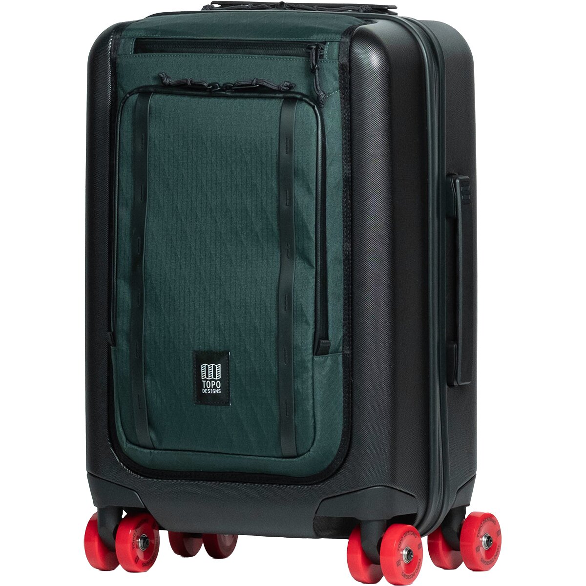 Topo Designs Global Pro Travel Roller Bag Dark Pine, One Size
