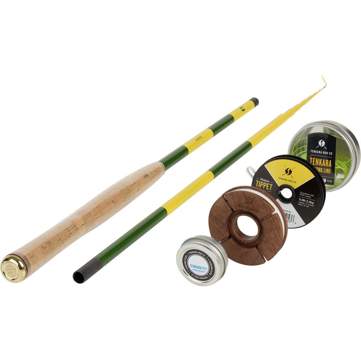 OWYHEE PACKAGE 13フィート Tenkara フライロッドセット Tenkara Rod Co Owyhee Package- 13 Ft / 7:3 Action - Green
