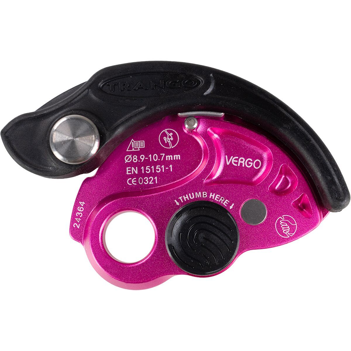 Trango Vergo Belay Device Magenta, One Size