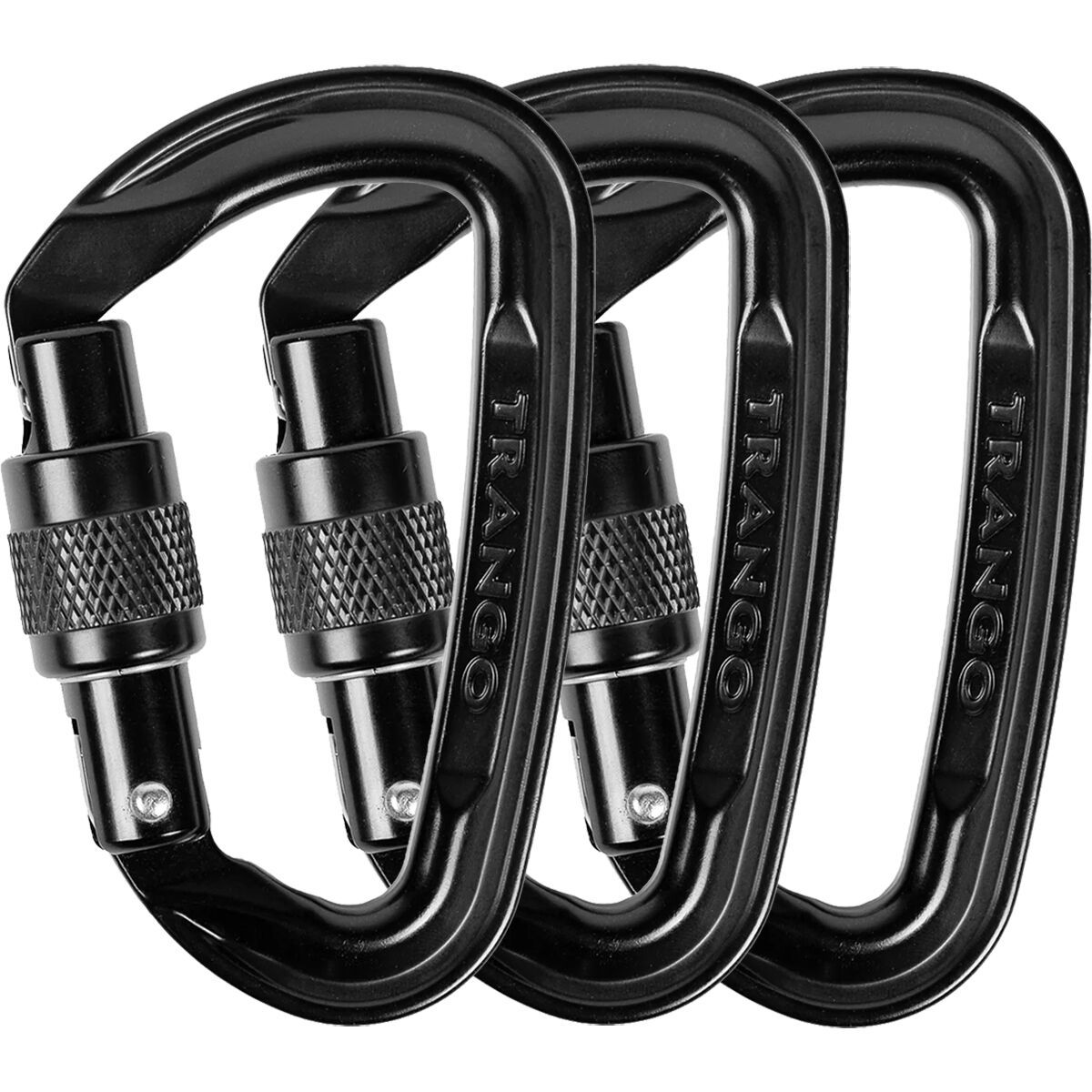 Image of Trango Superfly EVO Carabiner - 3-Pack Black, One Size