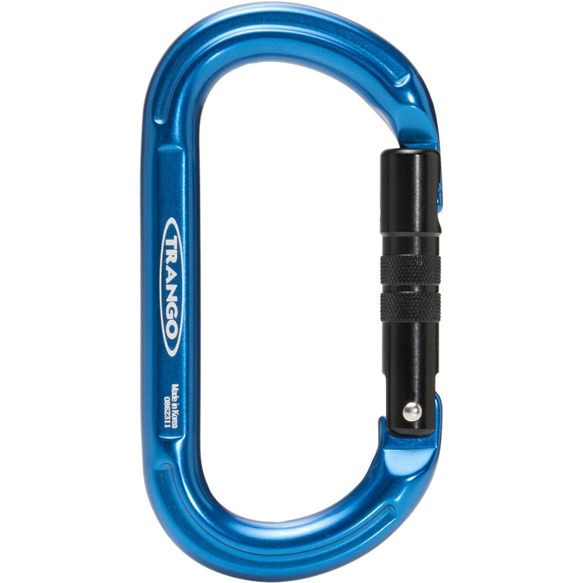 Image of Trango Oval K Carabiner Blue, One Size