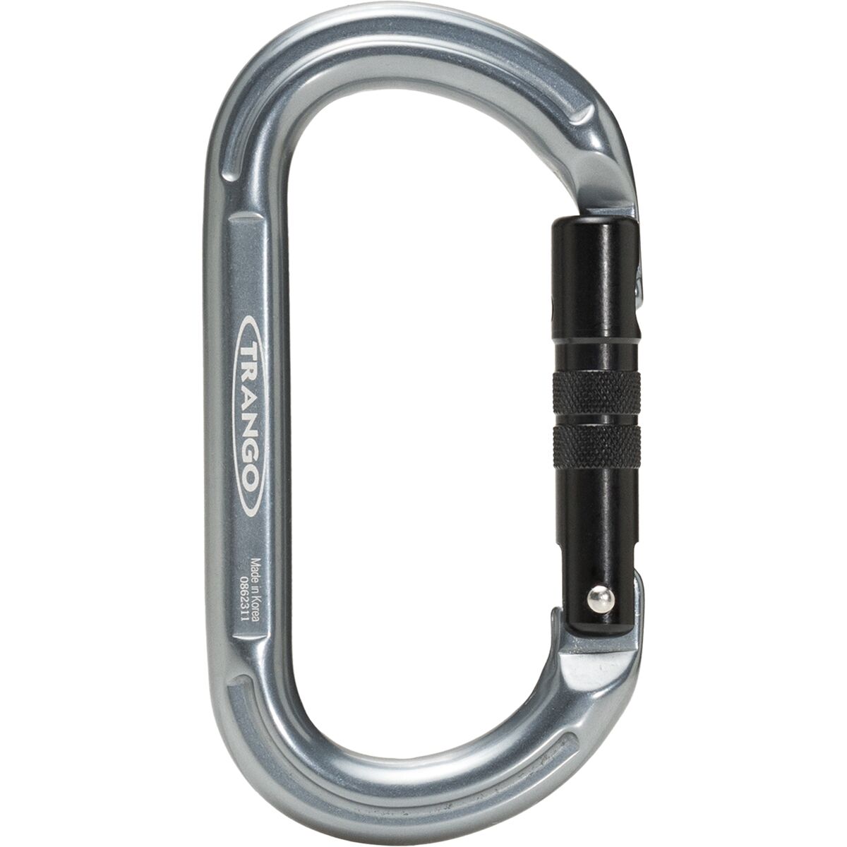 Image of Trango Oval K Carabiner Gray, One Size
