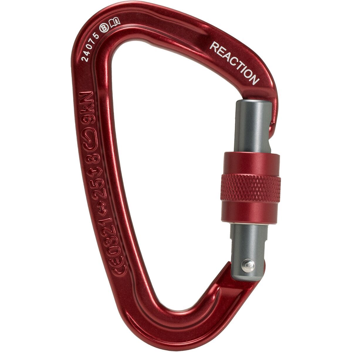 Image of Trango React Screwlock Carabiner Rust, One Size