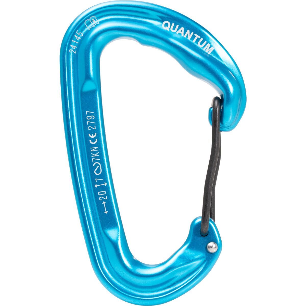 Image of Trango Quantum Carabiner Cyan, One Size
