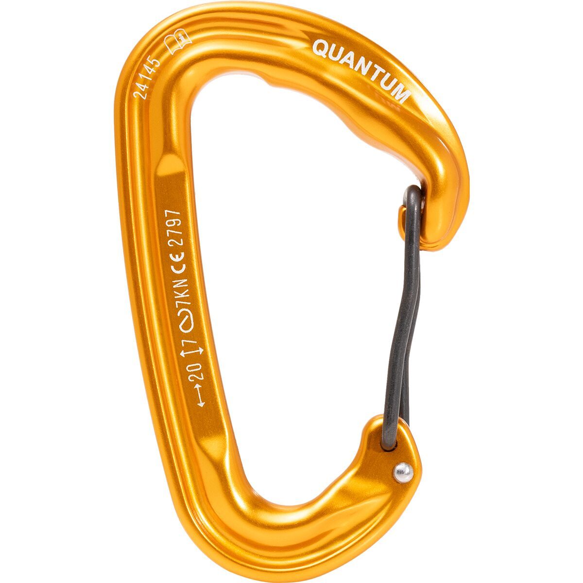 Trango Quantum Carabiner Orange, One Size