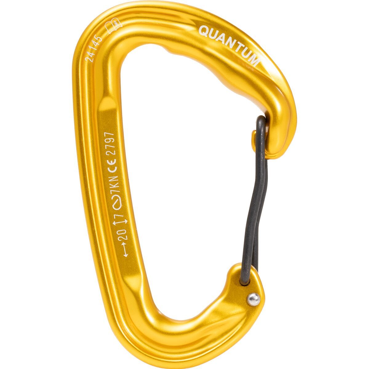 Image of Trango Quantum Carabiner Yellow, One Size