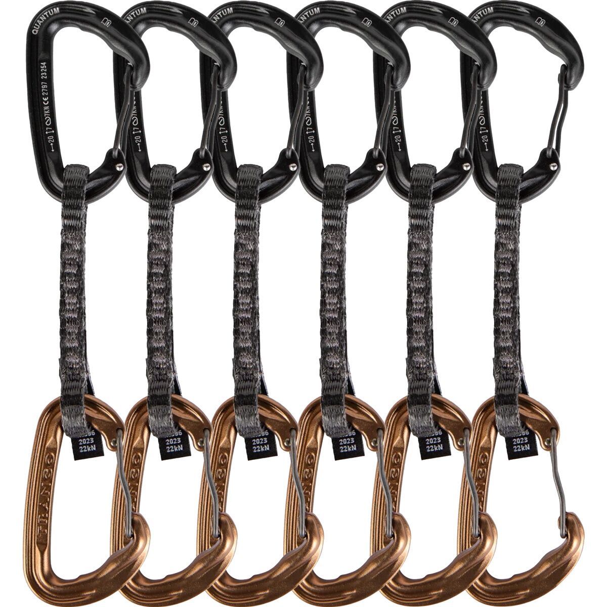 Image of Trango Quantum Quickdraw - 6 pack Bronze, One Size