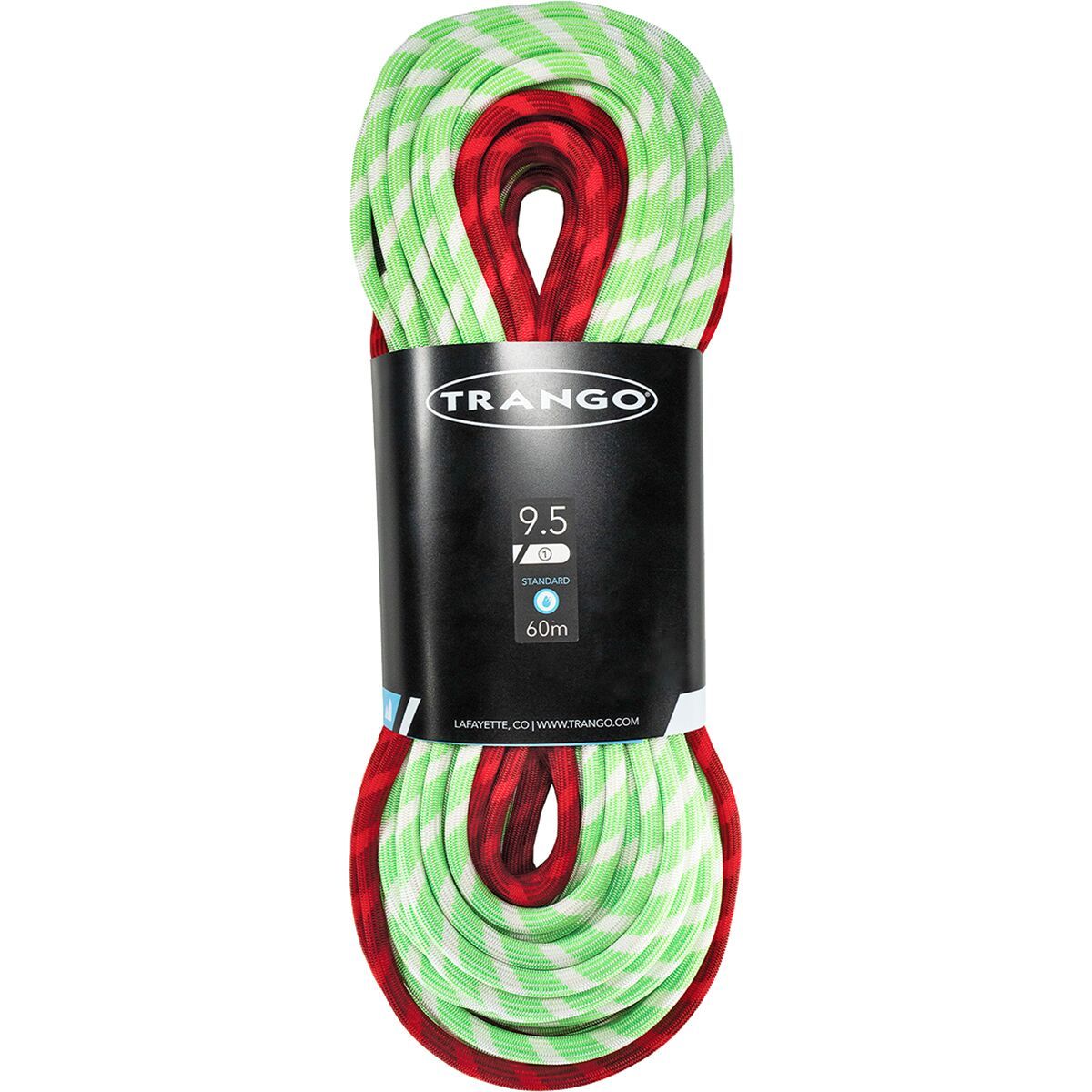 Trango Agility 9.5 Red Flag Rope Green, 60m