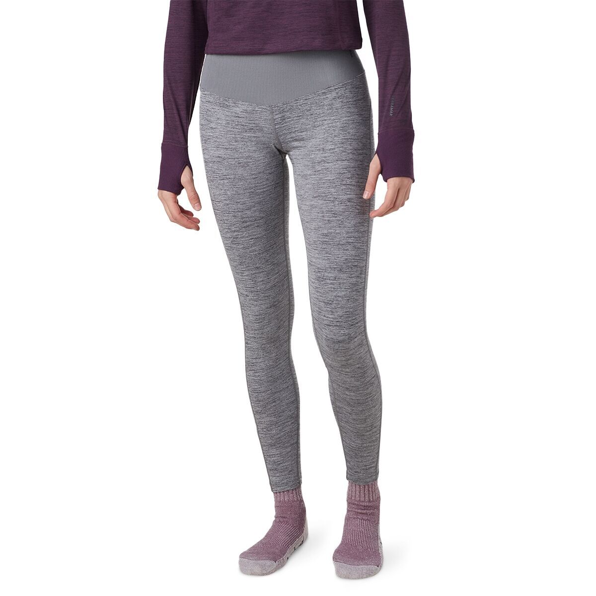 Terramar Cloud Nine Tight - Women's Grey Melange, M